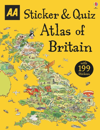 Sticker & Quiz Atlas of Britain-9780749578145