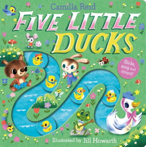 Five Little Ducks : A Slide and Count Book-9781035023349