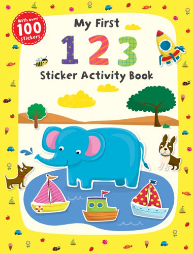 My First 1 2 3 Sticker Activity Book-9781407147611