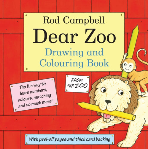 The Dear Zoo Drawing and Colouring Book-9781509820658