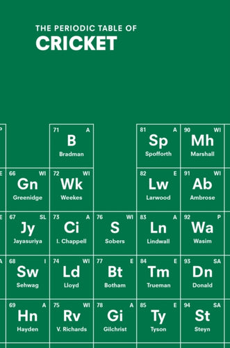 The Periodic Table of CRICKET-9781529902518