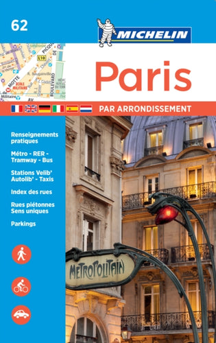 Paris par arrondissement - Michelin City Plan 062 : City Plans-9782067211582