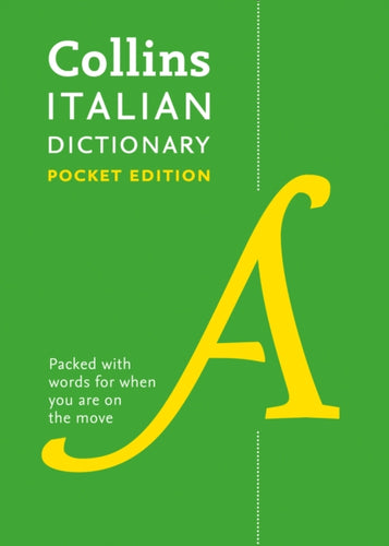 Italian Pocket Dictionary : The Perfect Portable Dictionary-9780008183646