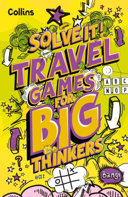 Travel Games for Big Thinkers : More Than 120 Fun Puzzles for Kids Aged 8 and Above-9780008599522