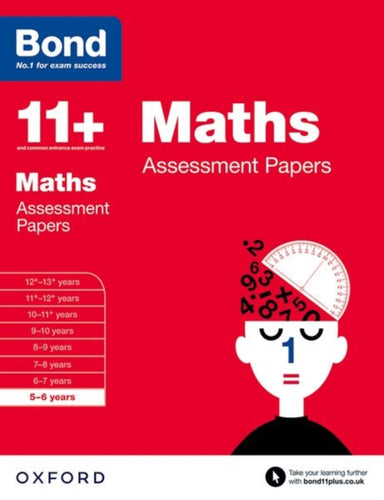 Bond 11+: Maths: Assessment Papers : 5-6 years-9780192740106