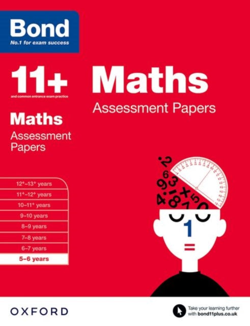 Bond 11+: Maths: Assessment Papers : 5-6 years-9780192740106