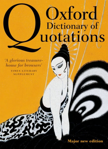 Oxford Dictionary of Quotations-9780199668700