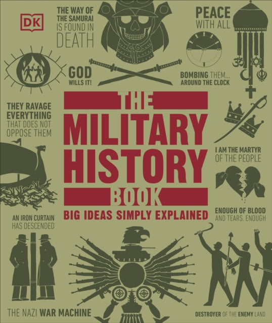 The Military History Book : Big Ideas Simply Explained-9780241515693
