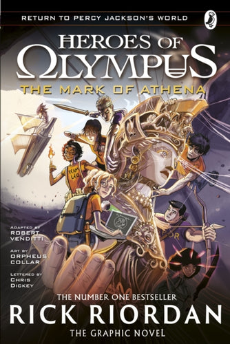 The Mark of Athena: The Graphic Novel (Heroes of Olympus Book 3)-9780241686515