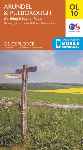 Arundel & Pulborough, Worthing & Bognor Regis : OL 10-9780319242490
