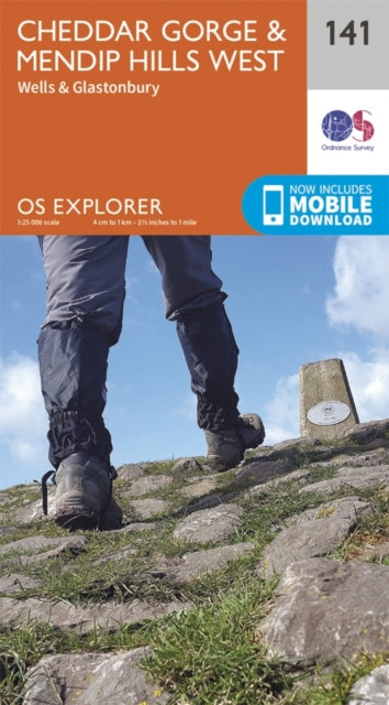 Cheddar Gorge and Mendip Hills West : 141-9780319243343