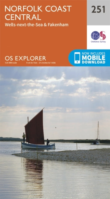 Norfolk Coast Central : 251-9780319244470