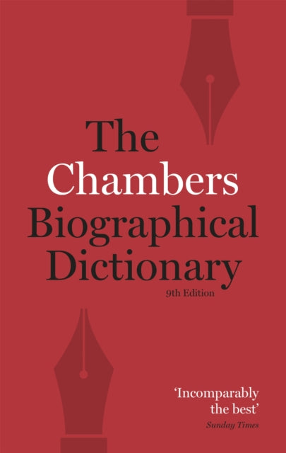 Chambers Biographical Dictionary Paperback-9780550106414