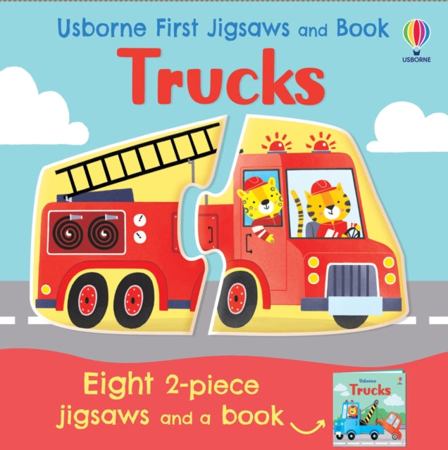 Usborne First Jigsaws and Book: Trucks-9781474997997