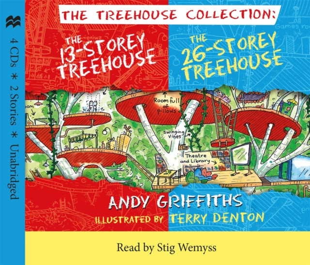 The 13-Storey & 26-Storey Treehouse CD set-9781509867509