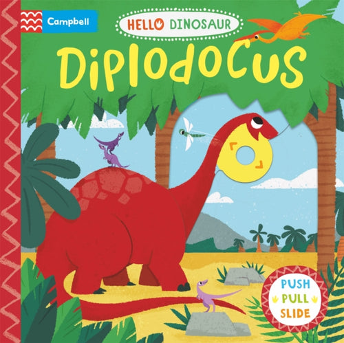 Diplodocus : A Push Pull Slide Dinosaur Book-9781529071047
