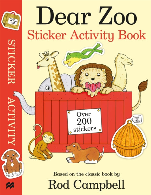 Dear Zoo Sticker Activity Book-9781529074680