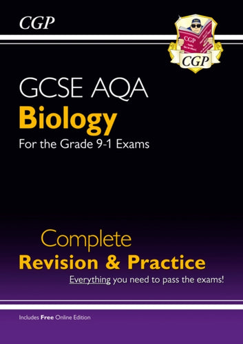 GCSE Biology AQA Complete Revision & Practice includes Online Ed, Videos & Quizzes-9781782945833