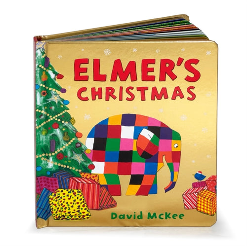 Elmer's Christmas : Gift board book edition and the perfect Christmas stocking filler for children-9781783444663