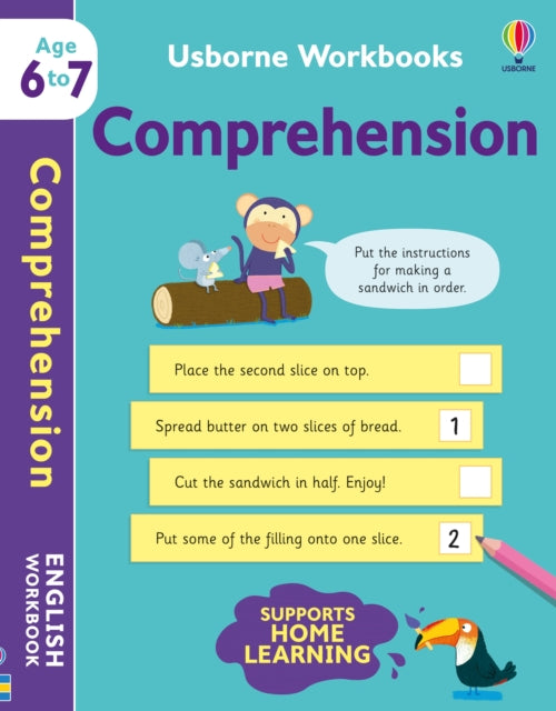 Usborne Workbooks Comprehension 6-7-9781801313476