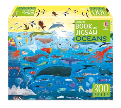 Usborne Book and Jigsaw Oceans-9781805077954