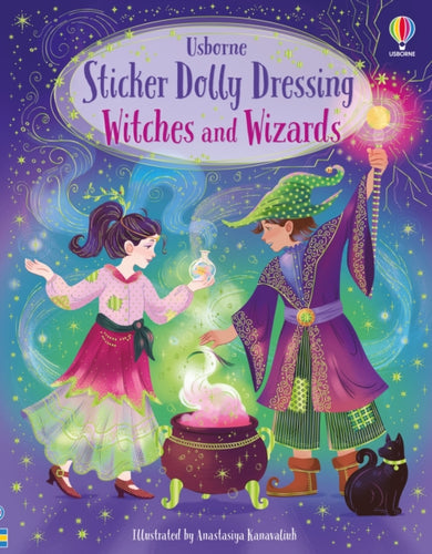Sticker Dolly Dressing Witches and Wizards-9781835409350