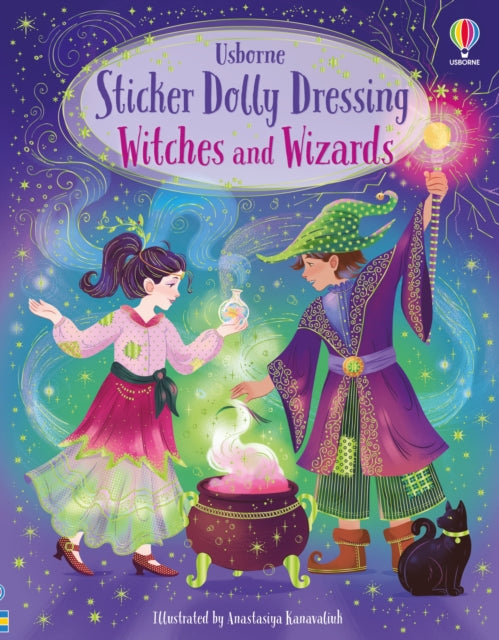 Sticker Dolly Dressing Witches and Wizards-9781835409350