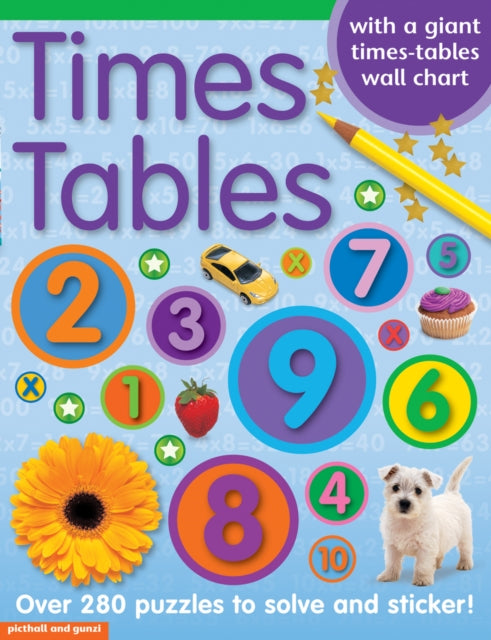 Times Tables Sticker Book-9781906572884