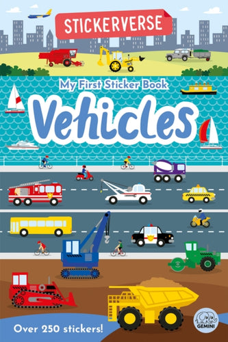Stickerverse - My First Sticker Book Vehicles-9781917082655