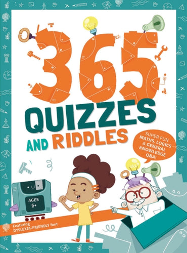 365 Quizzes and Riddles : Super fun, maths, logics and general knowledge Q & As-9788854420205