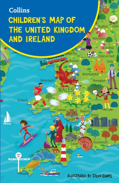 Children's Map Of The United Kingdom And Ireland-9780008242183