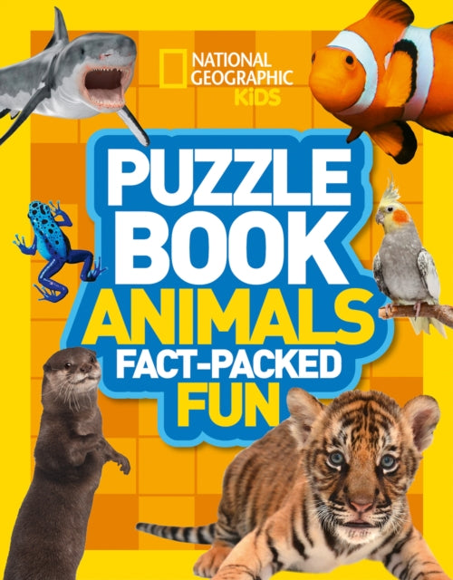 National Geographic Kids Puzzle Book - Animals : A Fact-Packed Fun Book of Animal Themed Puzzles-9780008267704
