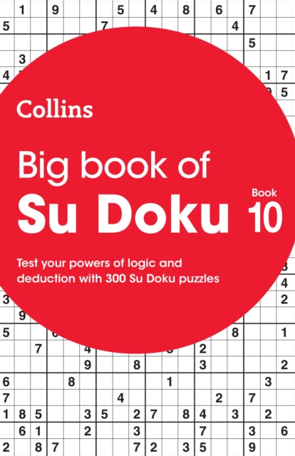 Big Book of Su Doku 10 : 300 Su Doku Puzzles-9780008509743