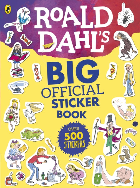 Roald Dahl's Big Official Sticker Book-9780141376721