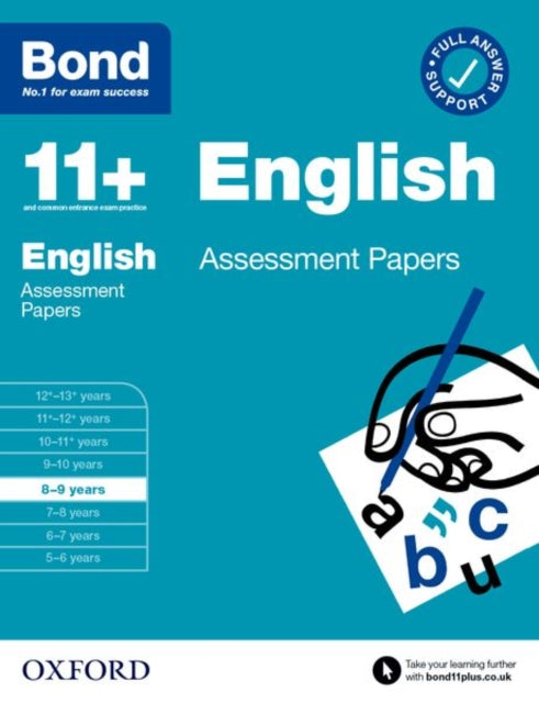 Bond 11+: Bond 11+ English Assessment Papers 8-9 years-9780192779908