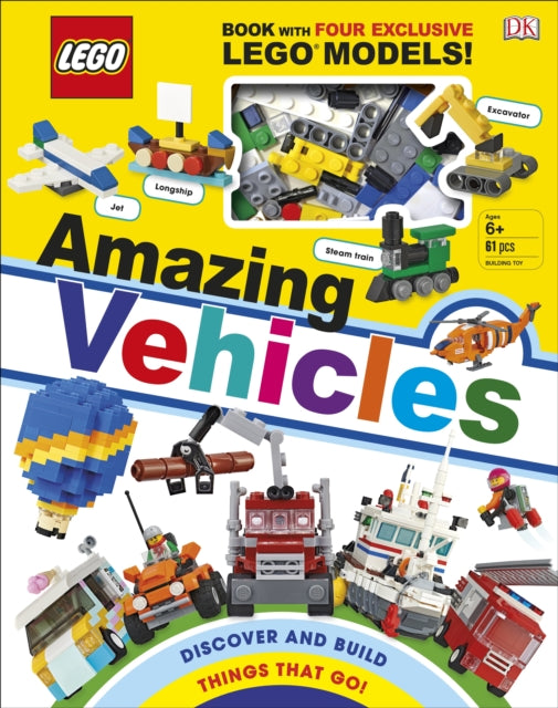 LEGO Amazing Vehicles : Includes Four Exclusive LEGO Mini Models-9780241363508