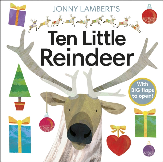 Jonny Lambert's Ten Little Reindeer-9780241439524