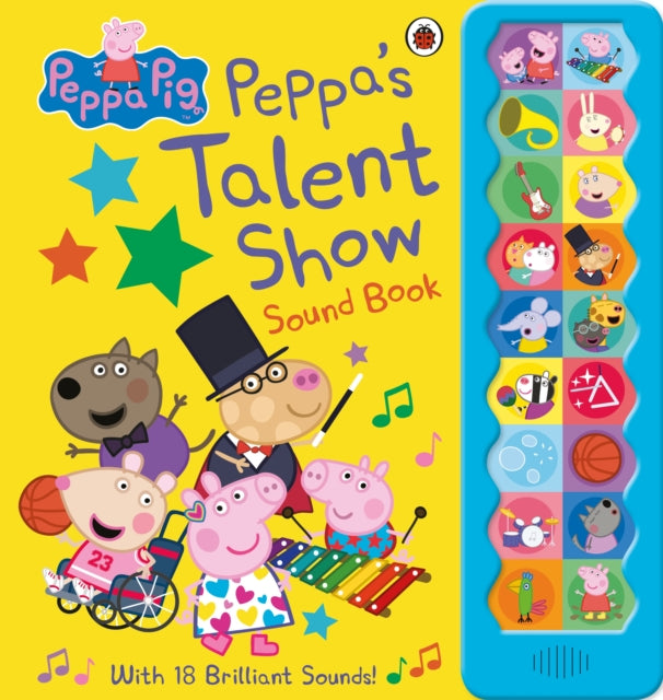 Peppa Pig: Peppa's Talent Show : Noisy Sound Book-9780241487129