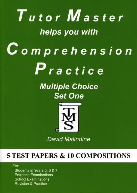 Tutor Master Helps You with Comprehension Practice : Multiple Choice Set One-9780955590948