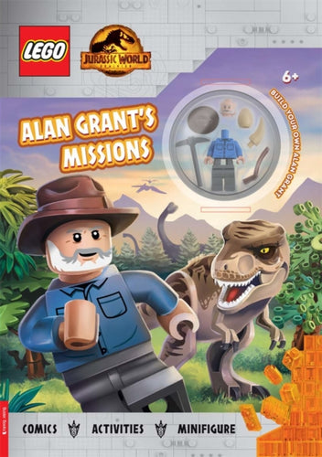 LEGO (R) Jurassic World (TM): Alan Grant's Missions: Activity Book with Alan Grant minifigure-9781780558776